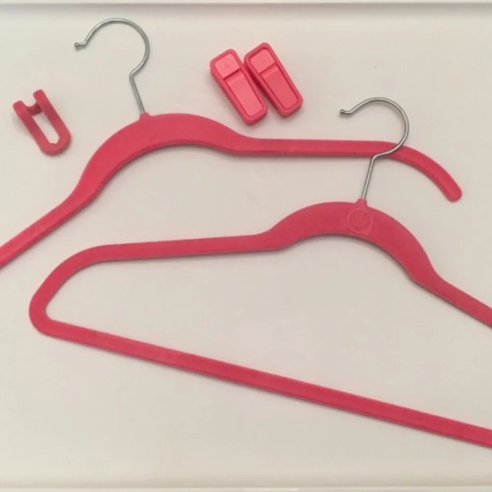 Huggable Hangers Joy Mangano - Hot Pink Closet Set - Picture 1 of 6